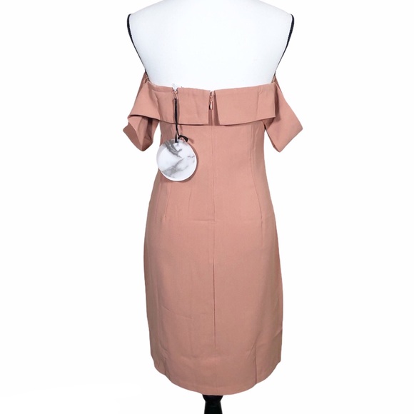 NWT Line & Dot Lopez Off Shoulder Mini Dress - Picture 4 of 11